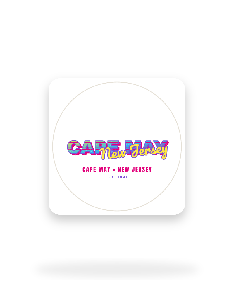 Cape May Music TV Kiss-Cut Sticker
