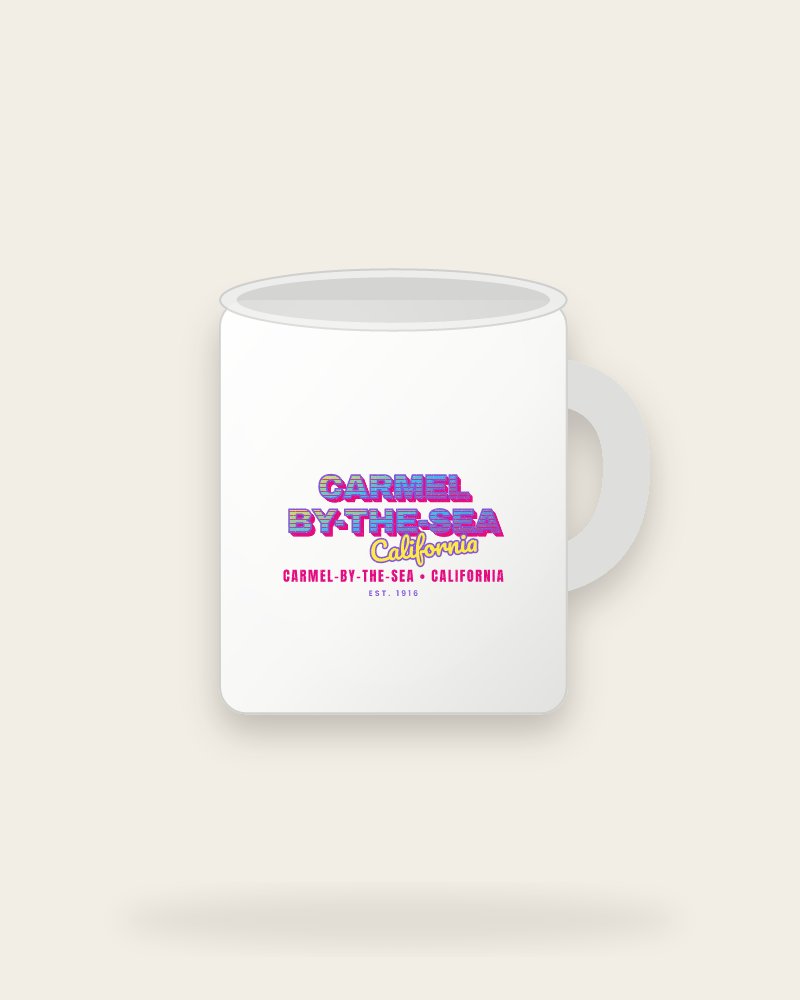 Carmel-by-the-Sea Music TV Ceramic Mug 11oz