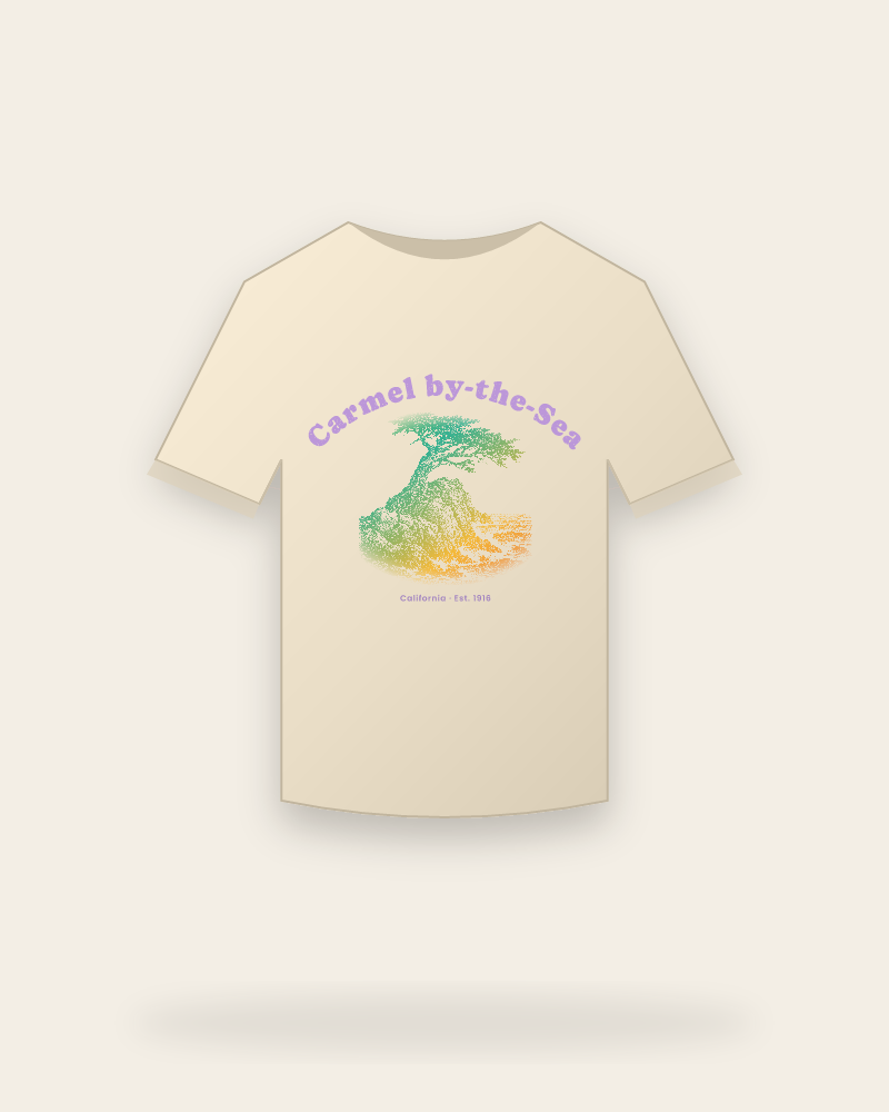 Carmel-by-the-Sea Lone Cypress Classic Tee