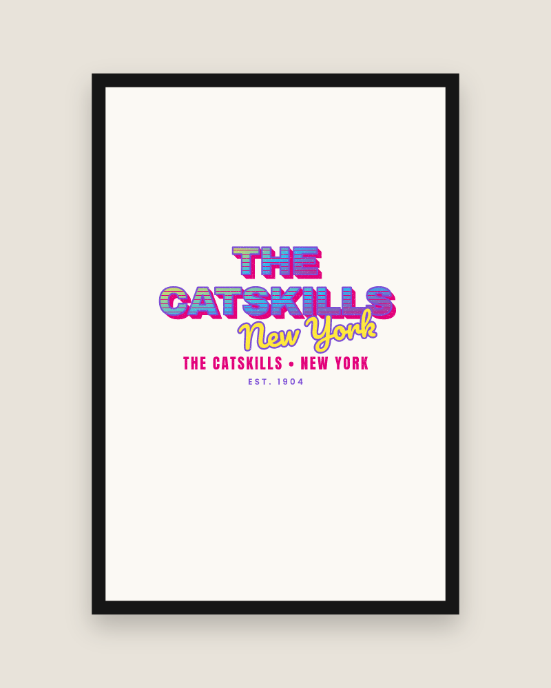 The Catskills Music TV Matte Poster
