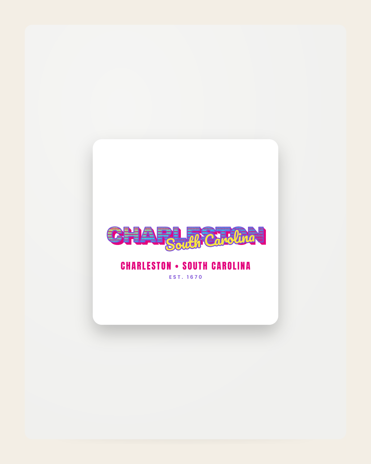 Charleston Music TV Fridge Magnet in White