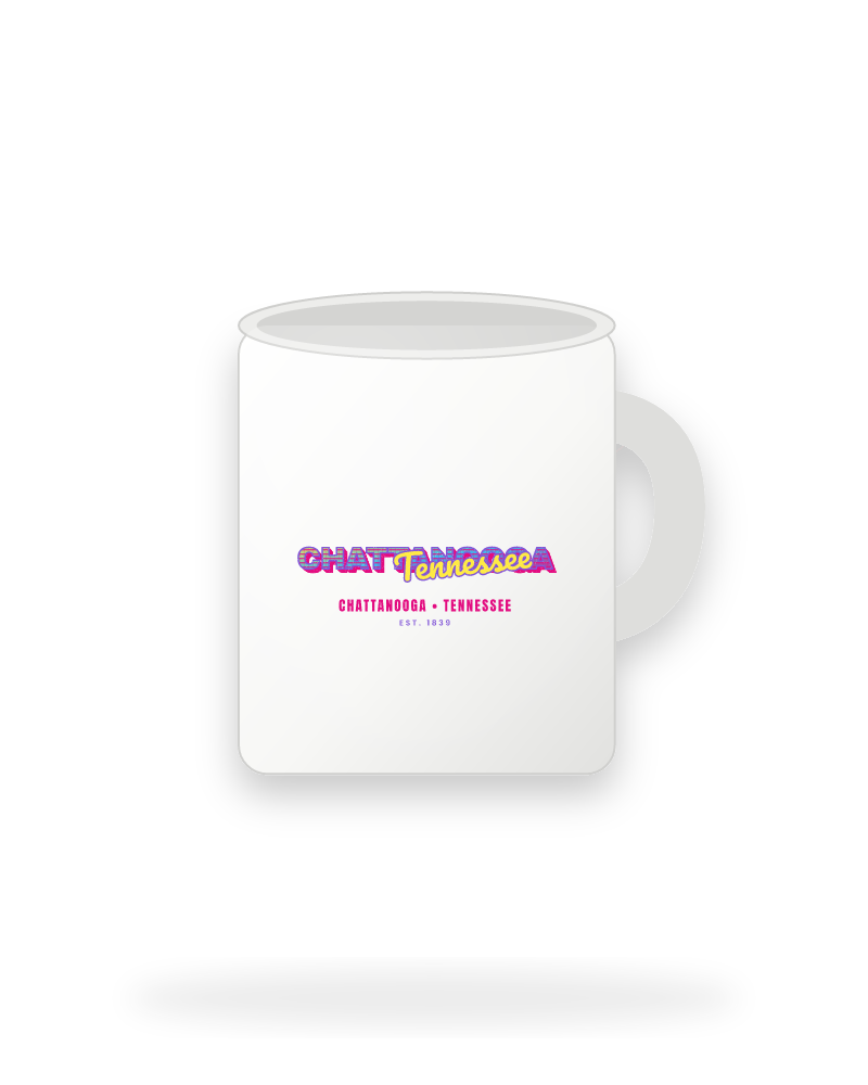 Chattanooga Music TV Ceramic Mug 11oz