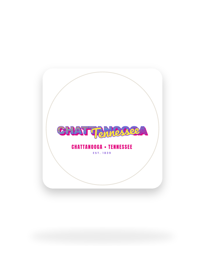 Chattanooga Music TV Kiss-Cut Sticker