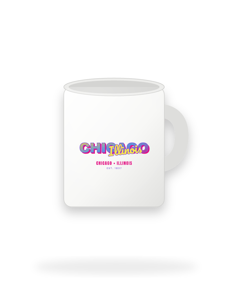 Chicago Music TV Ceramic Mug 11oz