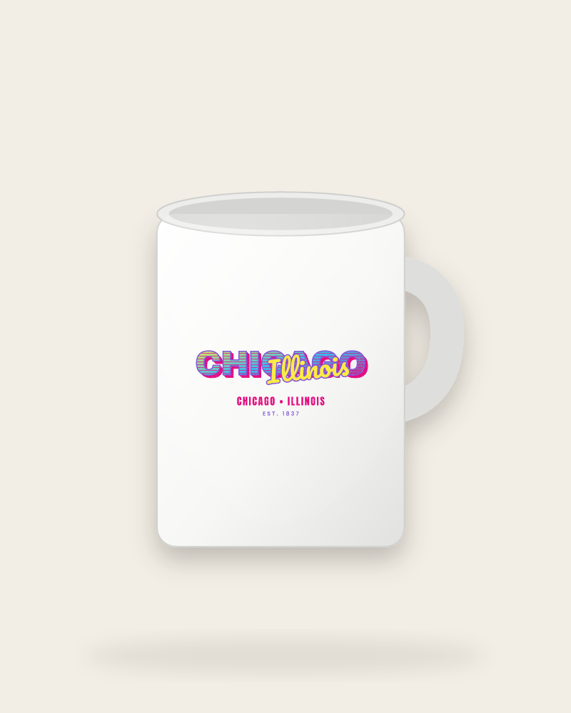 Chicago Music TV Ceramic Mug 15oz