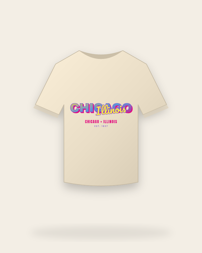 Chicago Music TV Organic Cotton Tee