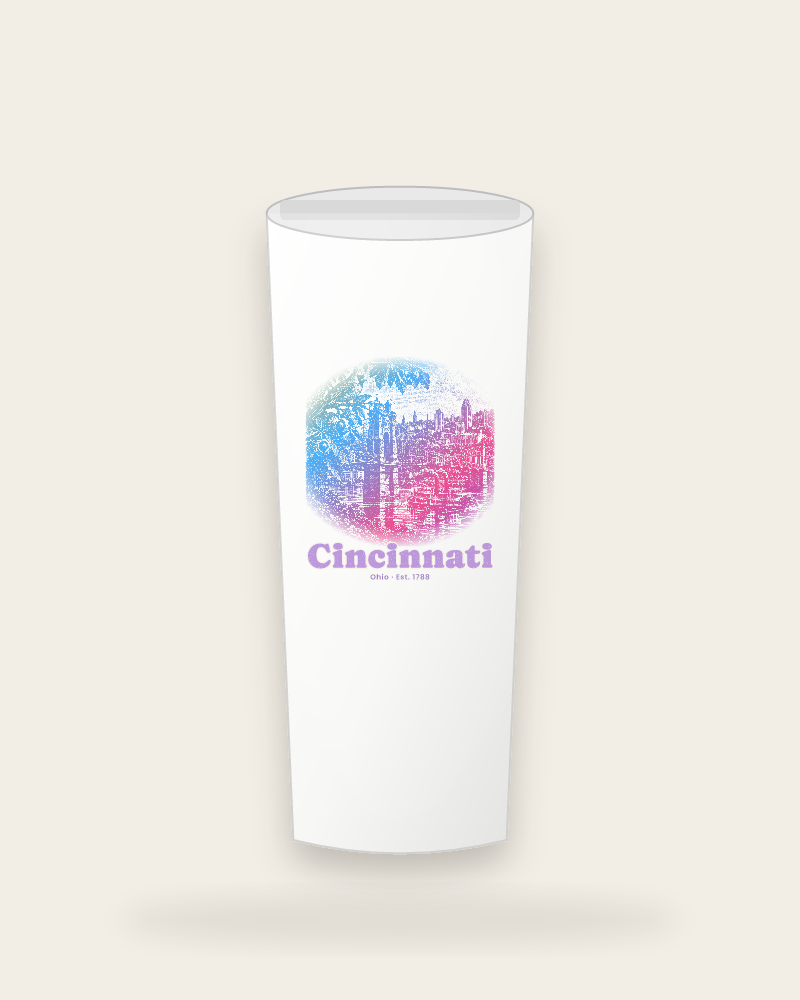 Cincinnati Suspension Bridge Insulated Tumbler 20oz