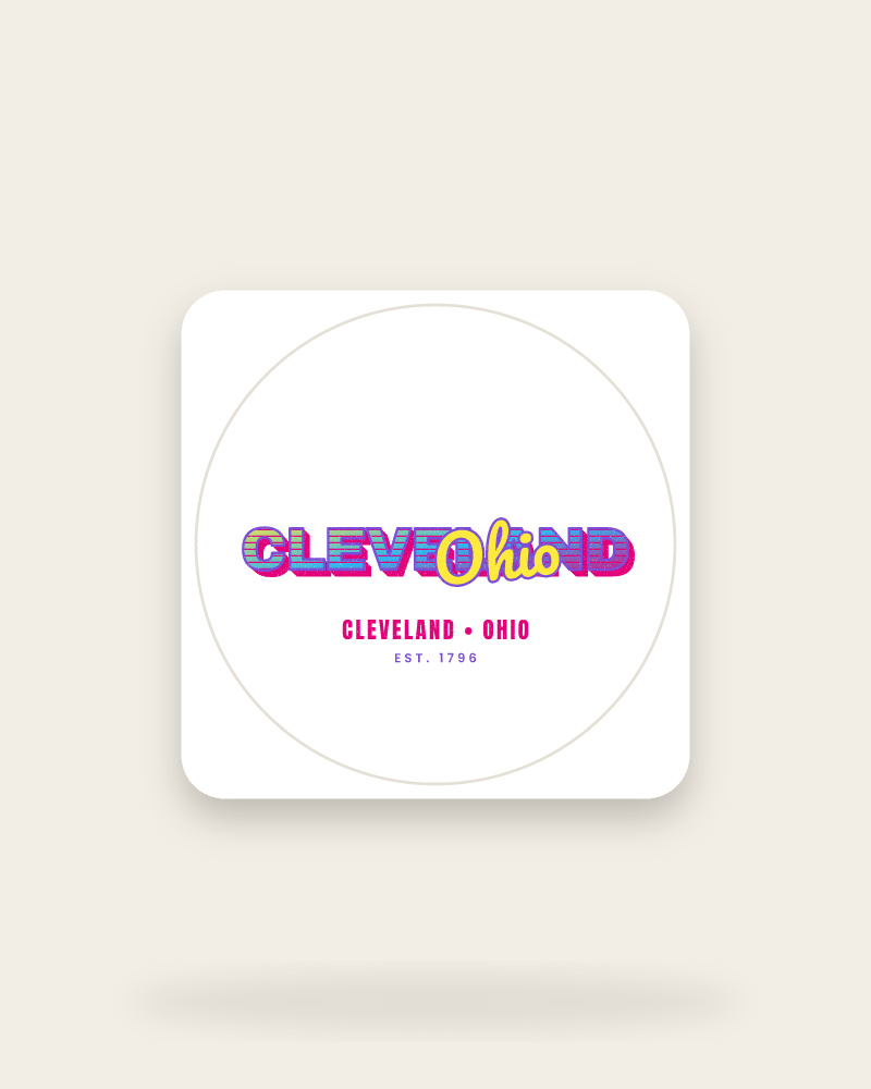 Cleveland Music TV Kiss-Cut Sticker