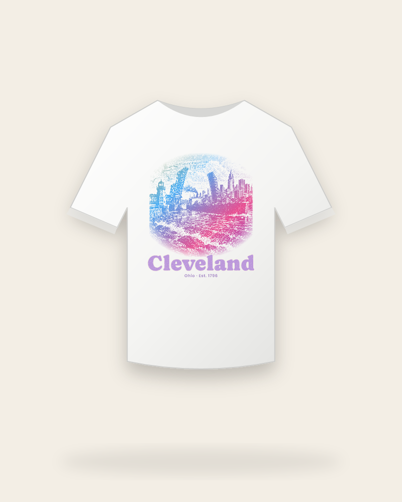 Cleveland Harbor Freighter Youth Tee