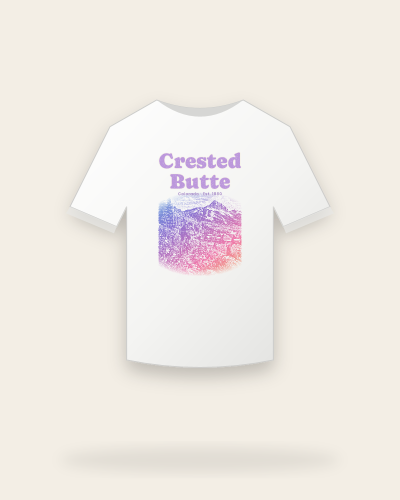 Crested Butte Wildflower Trail Youth Tee