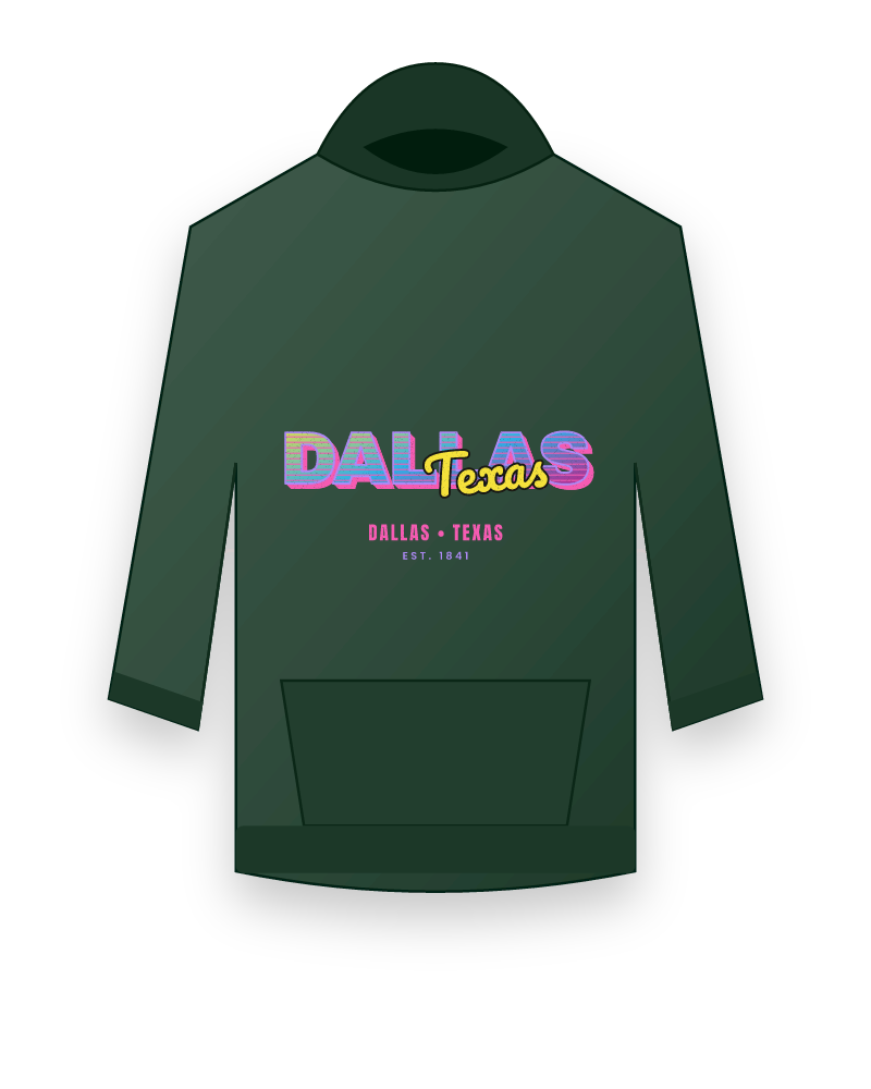 Dallas Music TV Hooded Sweatshirt