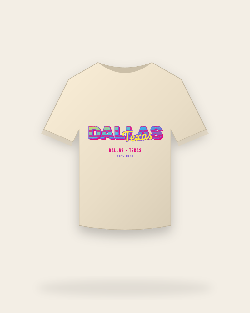 Dallas Music TV Classic Tee