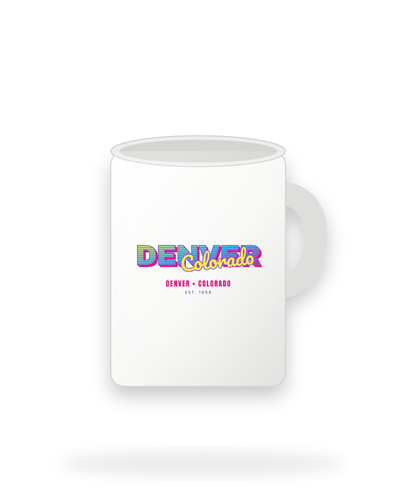 Denver Music TV Ceramic Mug 15oz