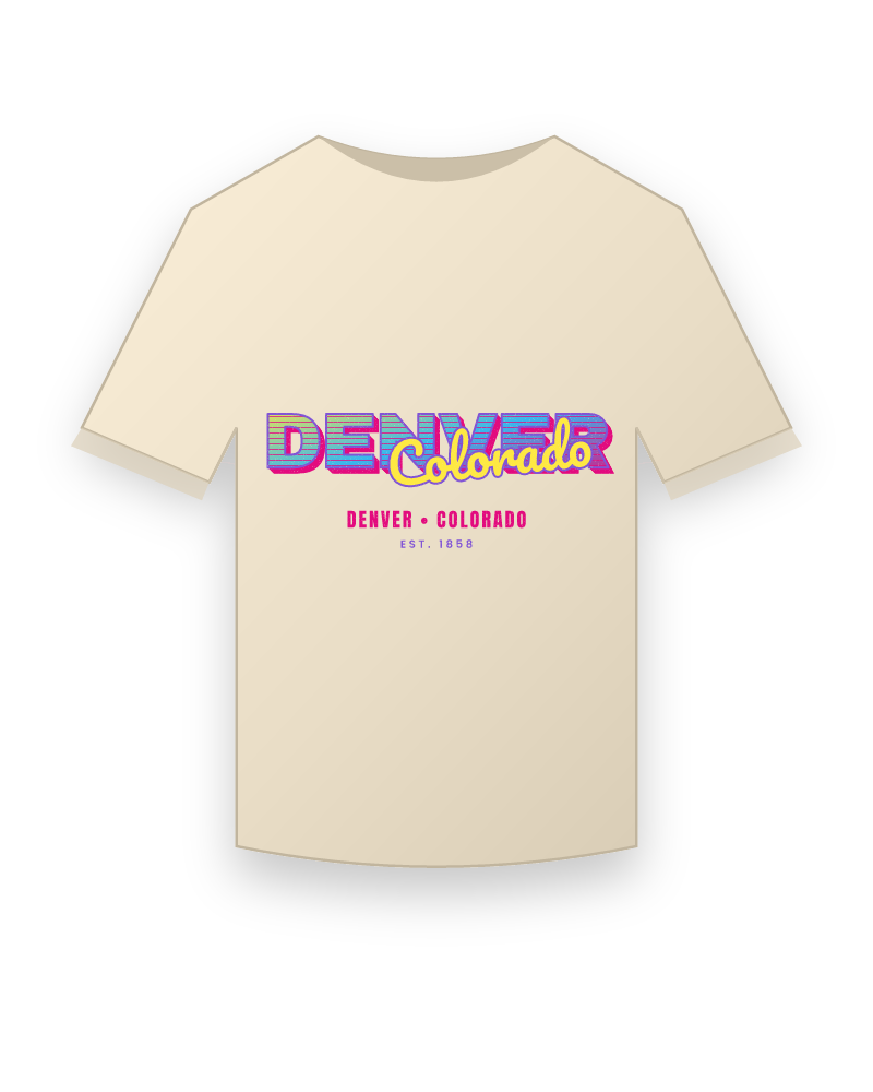Denver Music TV Organic Cotton Tee