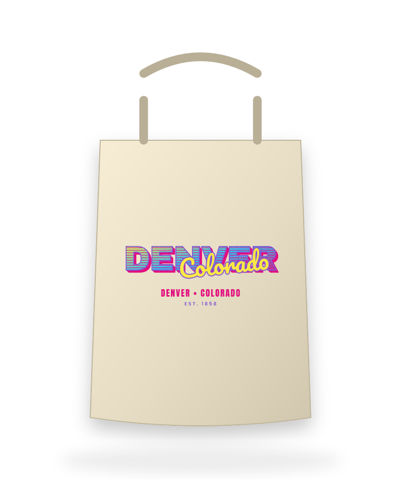 Denver Music TV Canvas Tote