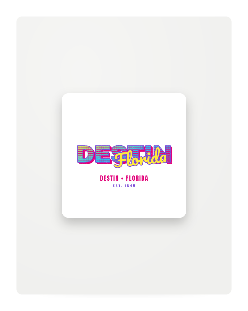 Destin Music TV Fridge Magnet
