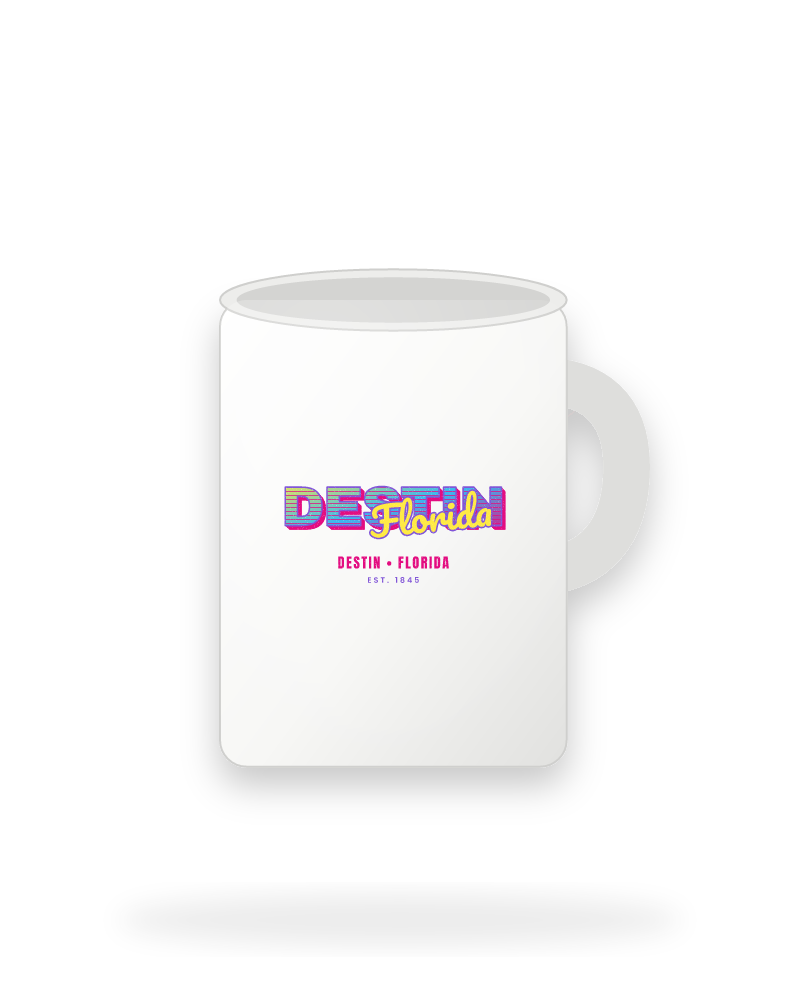 Destin Music TV Ceramic Mug 15oz