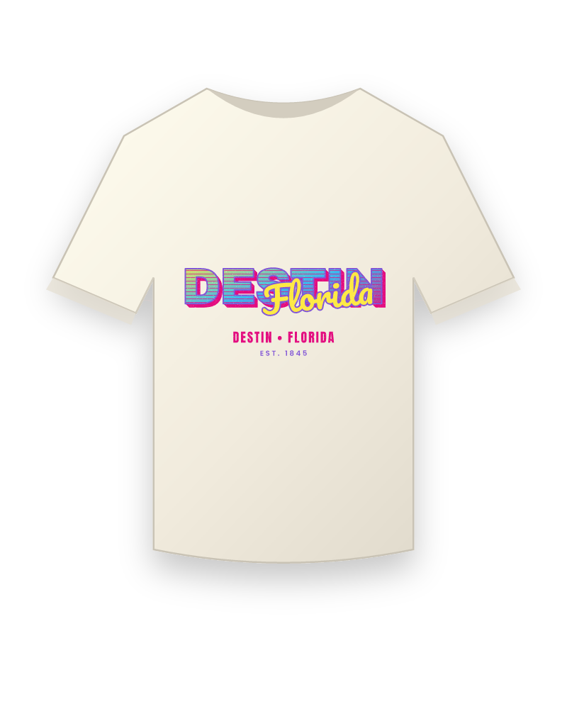 Destin Music TV Vintage Wash Tee