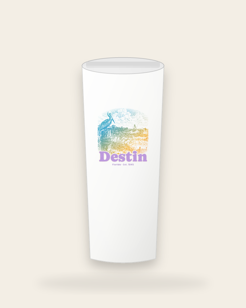 Destin Pier Pelican Insulated Tumbler 20oz