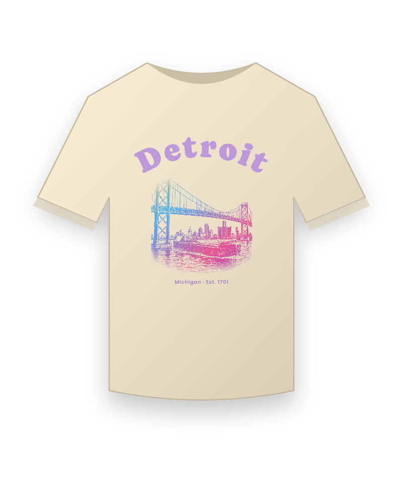 Detroit Ambassador Bridge Classic Tee