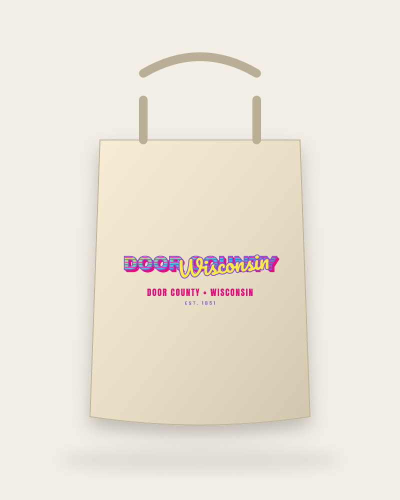 Door County Music TV Canvas Tote