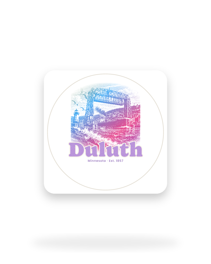 Duluth Lift Bridge Kiss-Cut Sticker