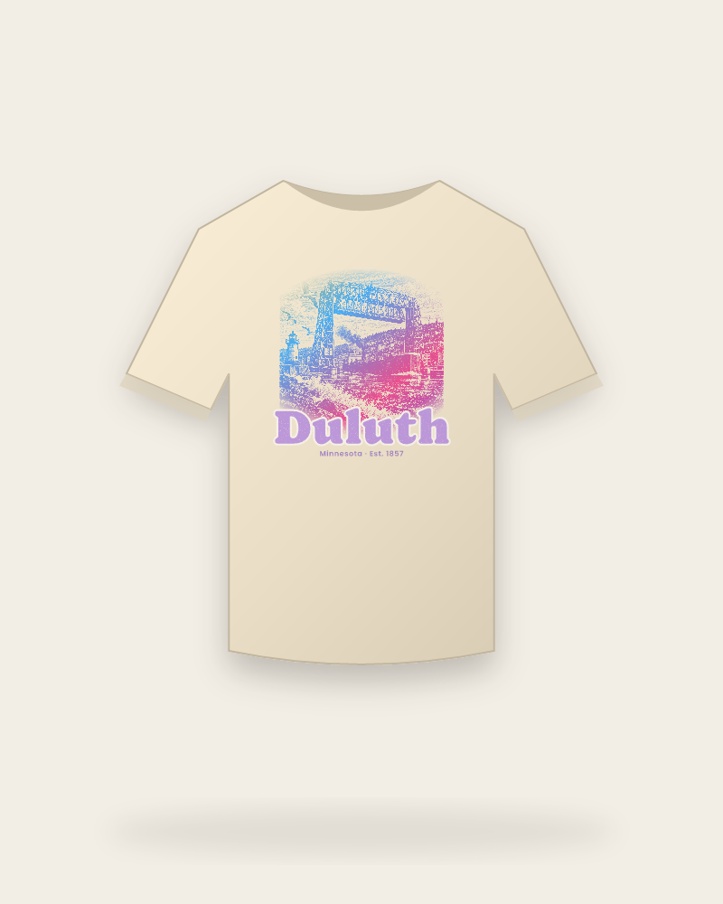 Duluth Lift Bridge Organic Cotton Tee
