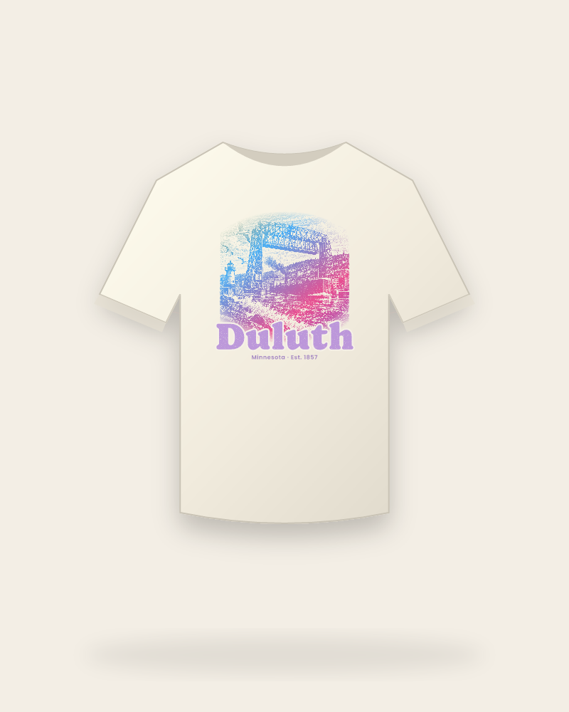Duluth Lift Bridge Vintage Wash Tee