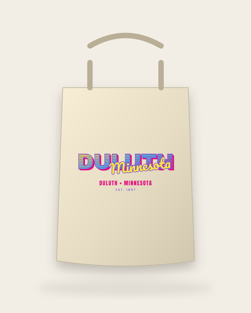 Duluth Music TV Canvas Tote