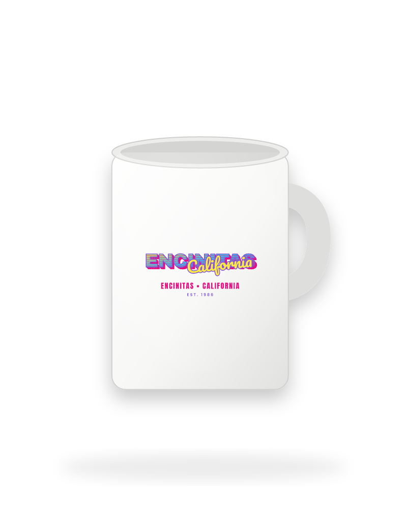 Encinitas Music TV Ceramic Mug 15oz