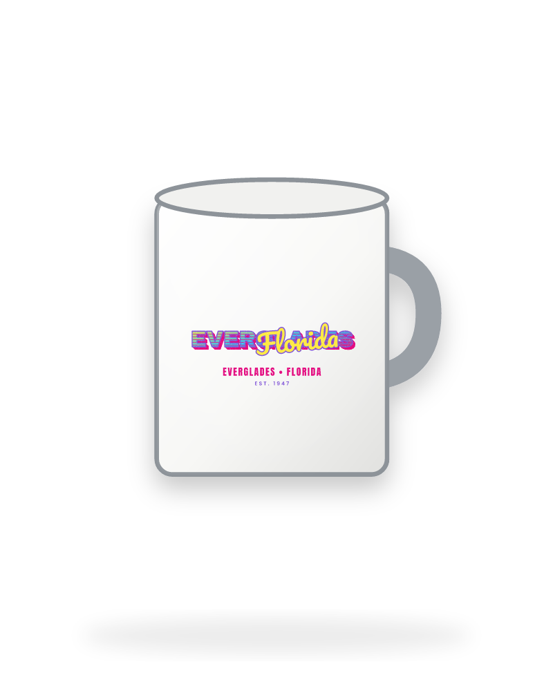 Everglades Music TV Enamel Camp Mug