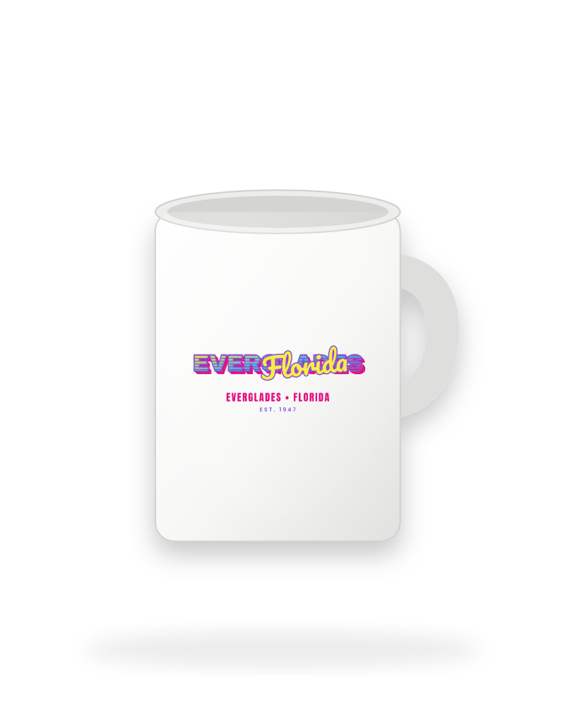 Everglades Music TV Ceramic Mug 15oz