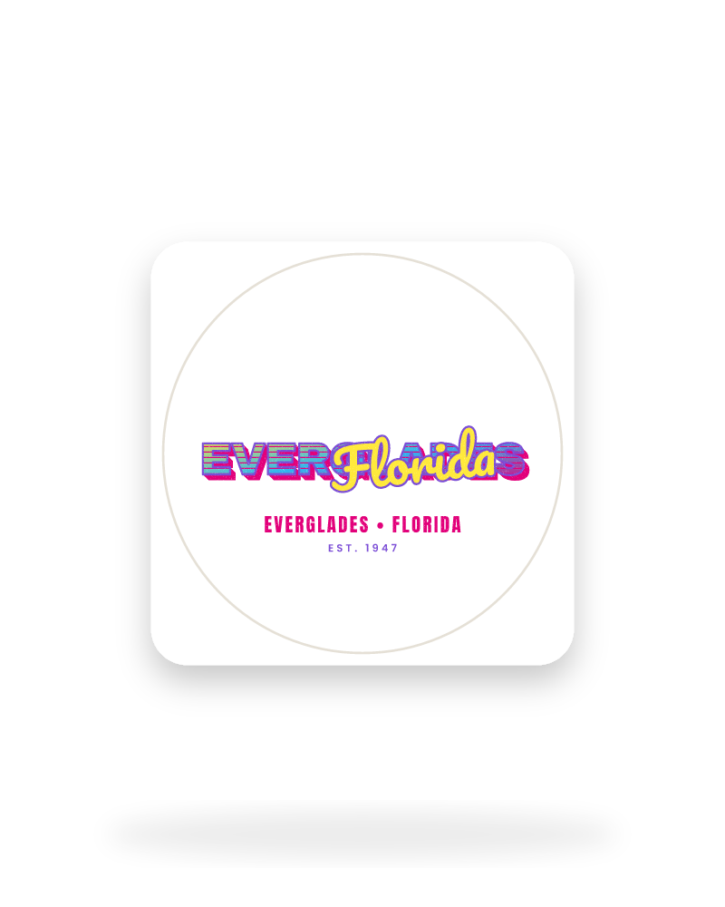 Everglades Music TV Kiss-Cut Sticker