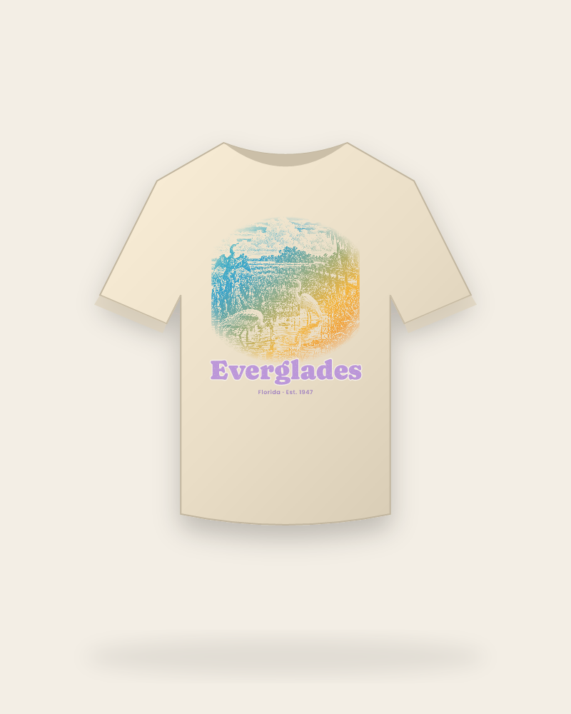Everglades Wading Birds Classic Tee