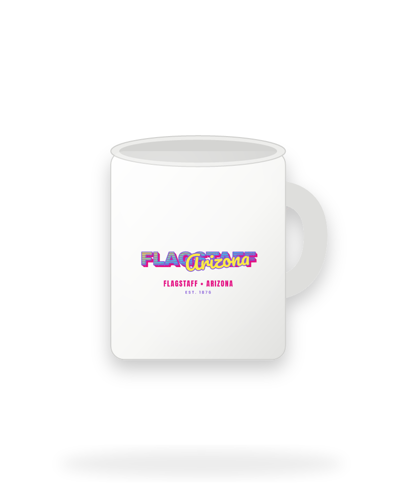 Flagstaff Music TV Ceramic Mug 11oz