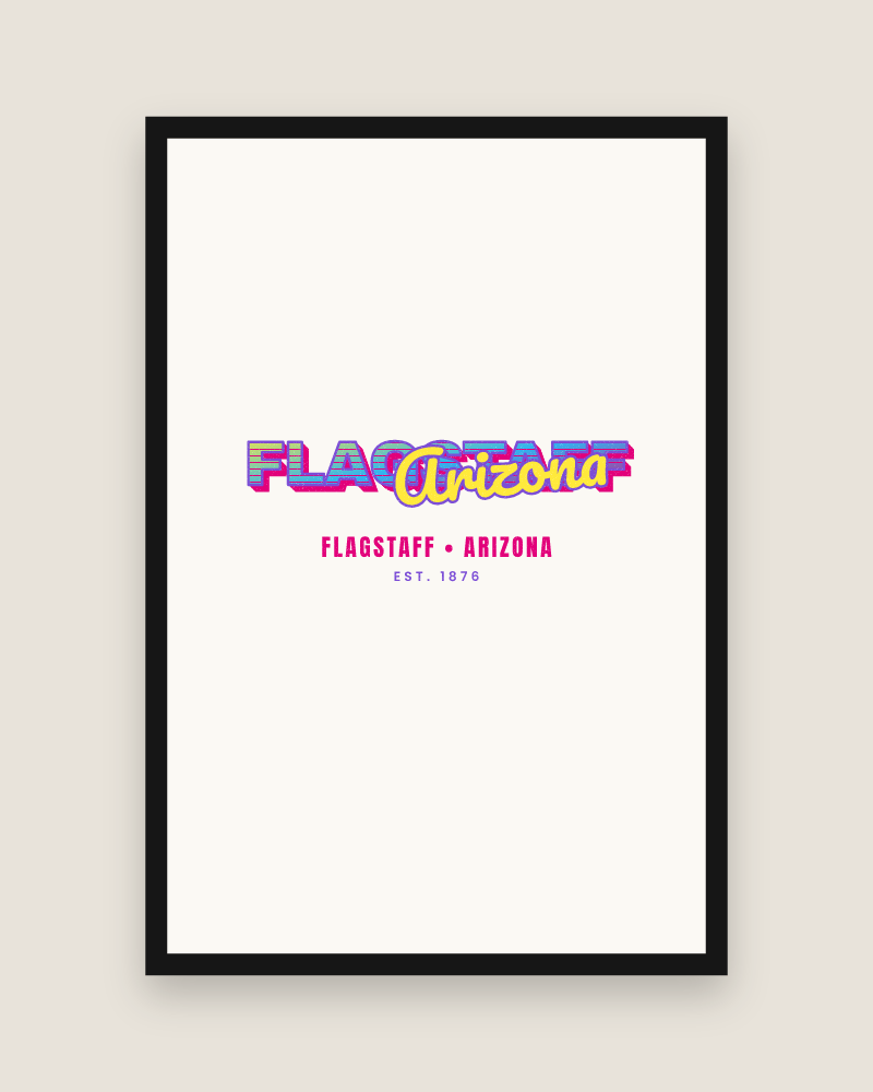 Flagstaff Music TV Matte Poster