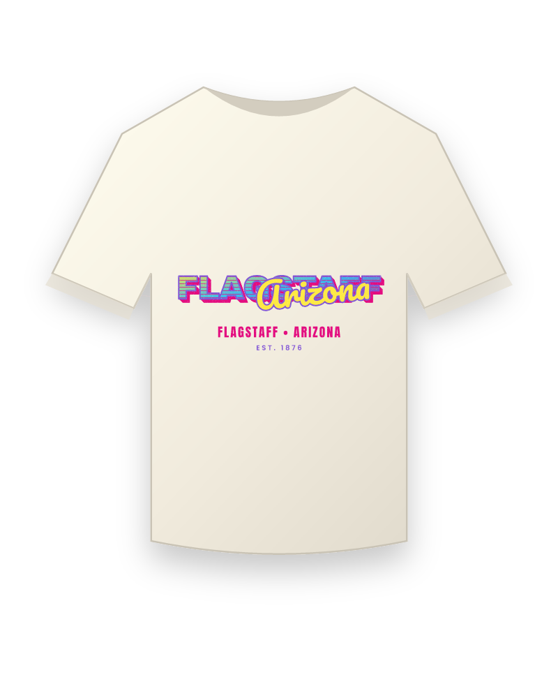 Flagstaff Music TV Vintage Wash Tee