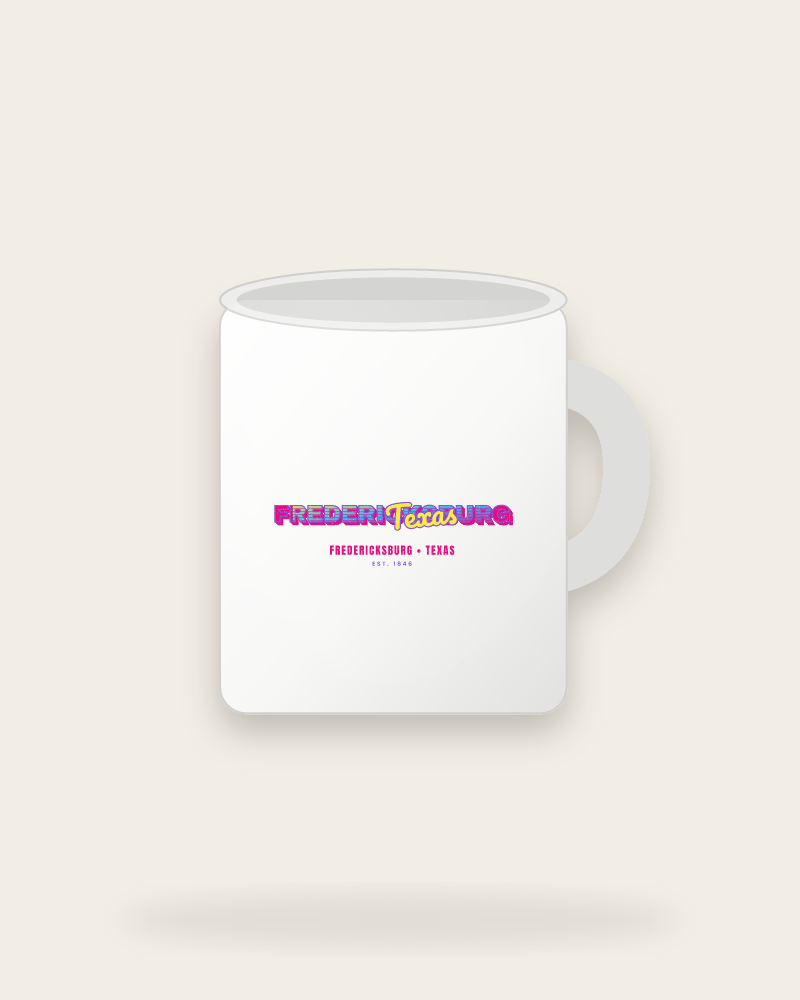 Fredericksburg Music TV Ceramic Mug 11oz