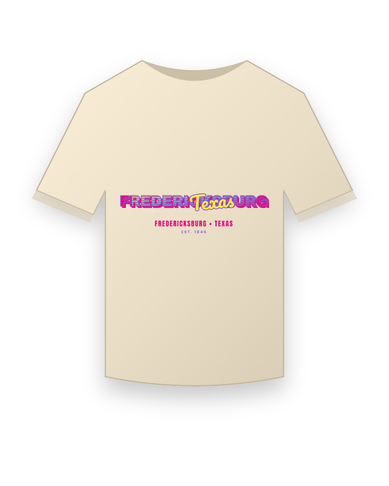 Fredericksburg Music TV Organic Cotton Tee