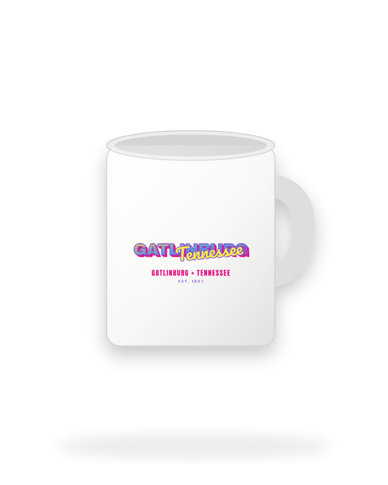 Gatlinburg Music TV Ceramic Mug 11oz