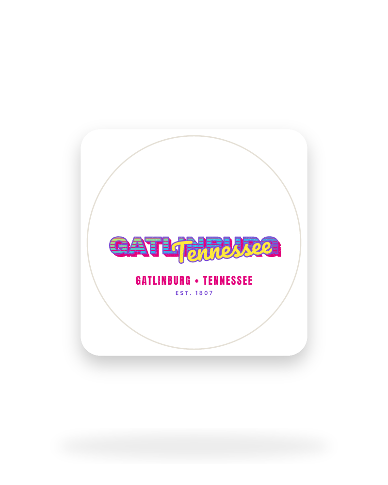 Gatlinburg Music TV Kiss-Cut Sticker