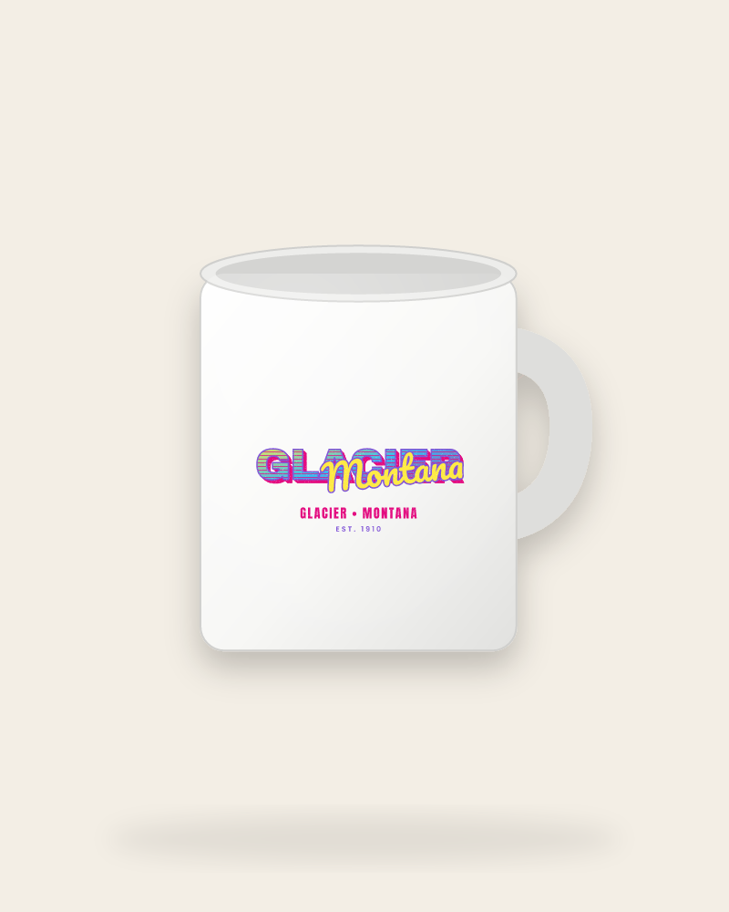 Glacier Music TV Ceramic Mug 11oz
