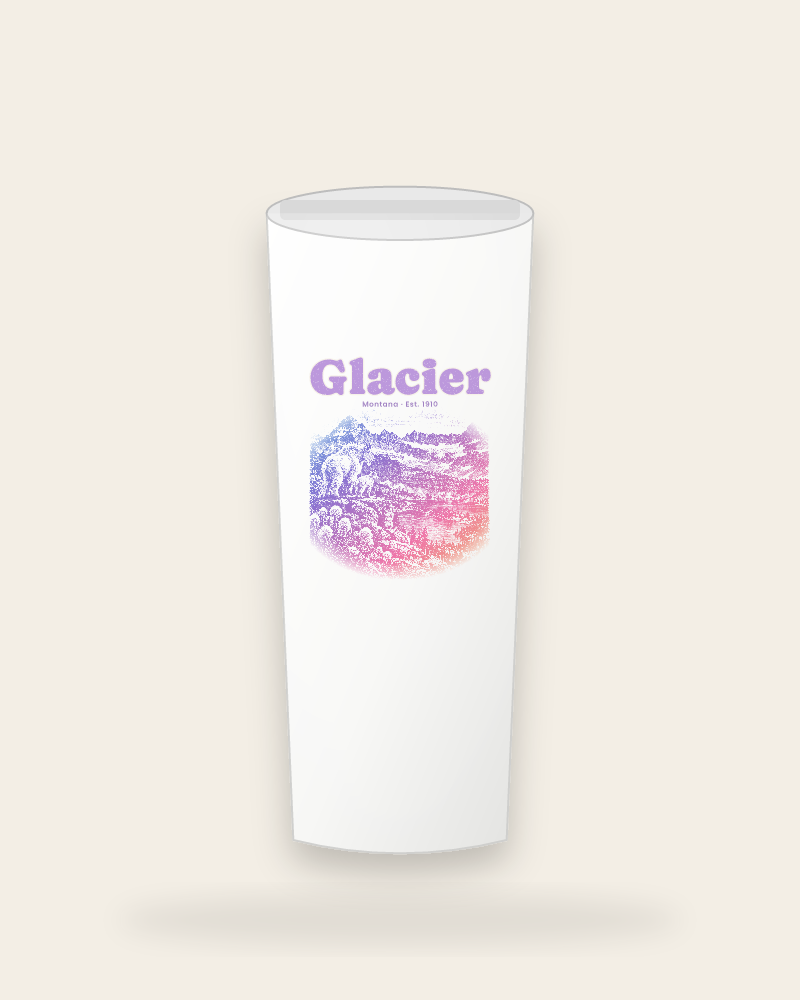 Glacier Logan Pass Goats Insulated Tumbler 20oz