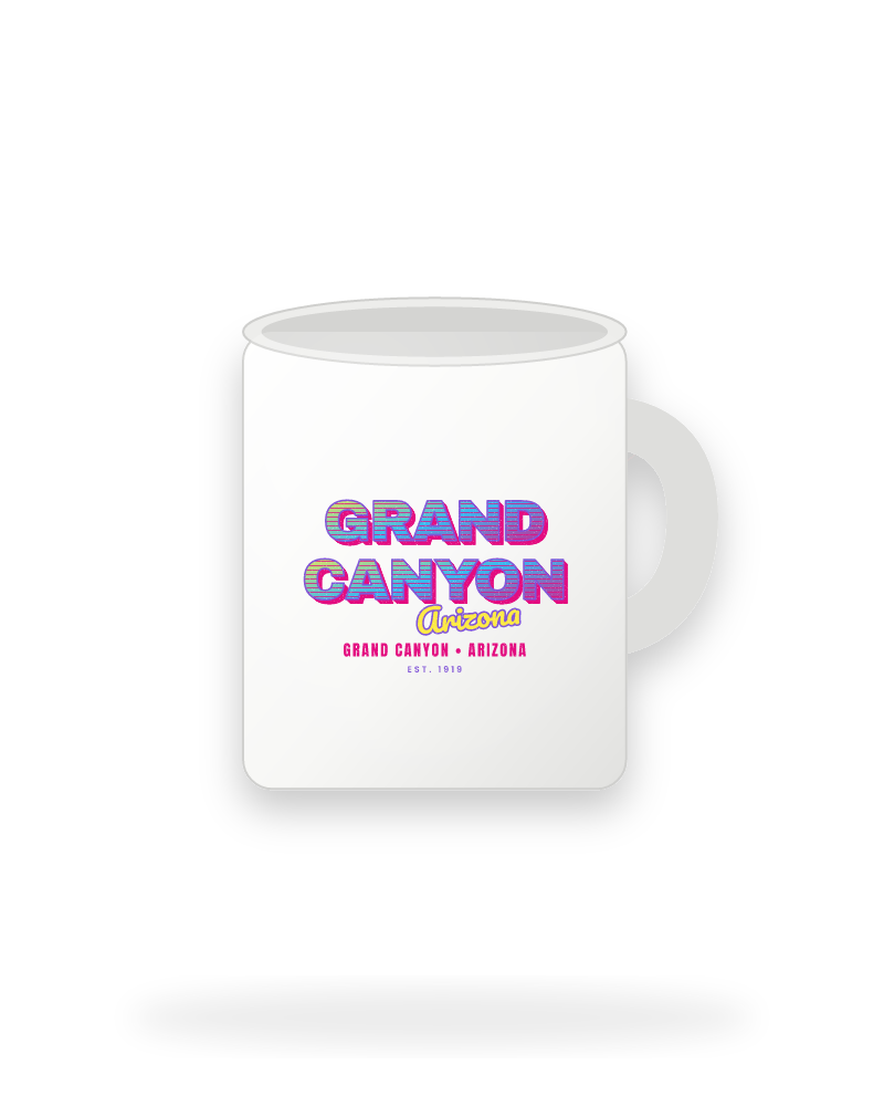 Grand Canyon Music TV Ceramic Mug 11oz