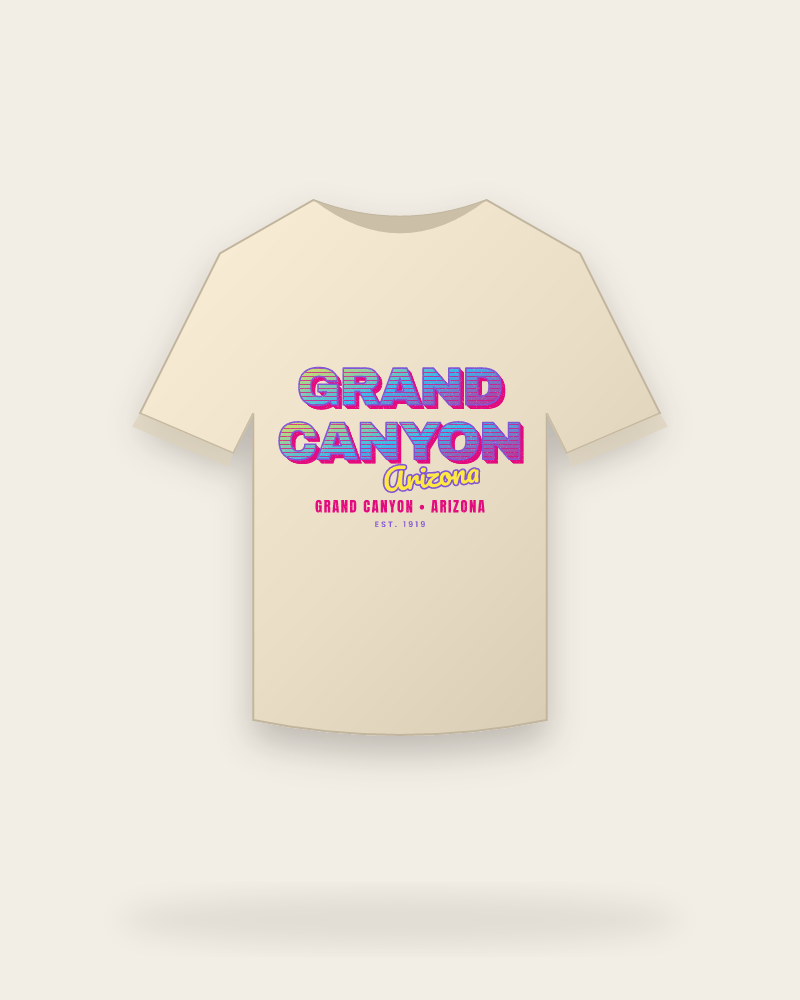 Grand Canyon Music TV Organic Cotton Tee