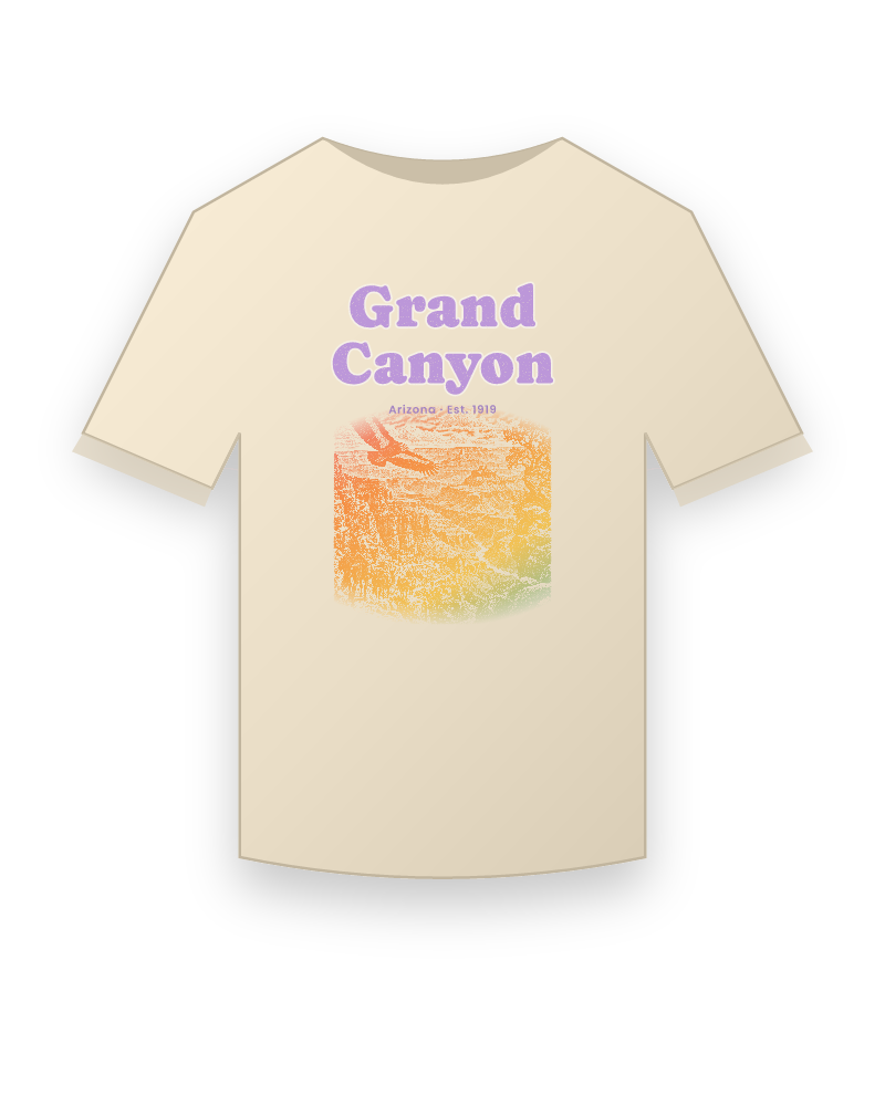 Grand Canyon Bright Angel Mules Classic Tee