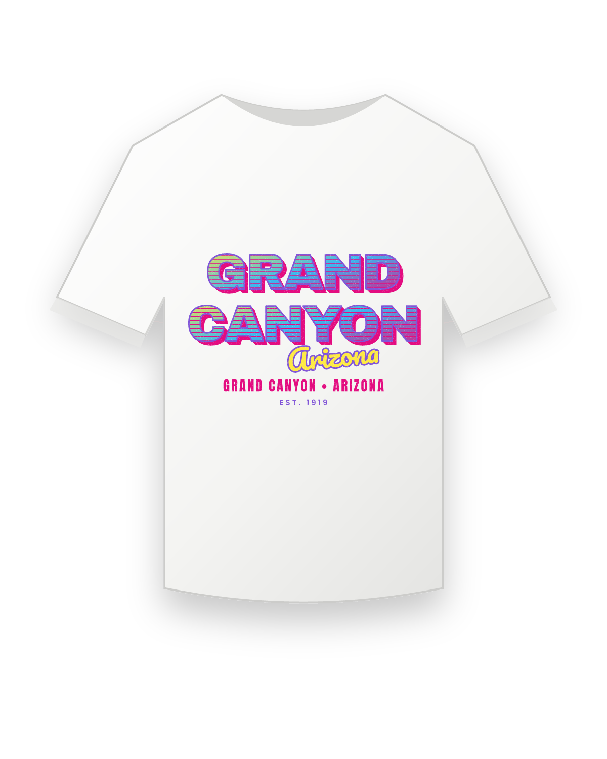 Grand Canyon Music TV Youth Tee in White