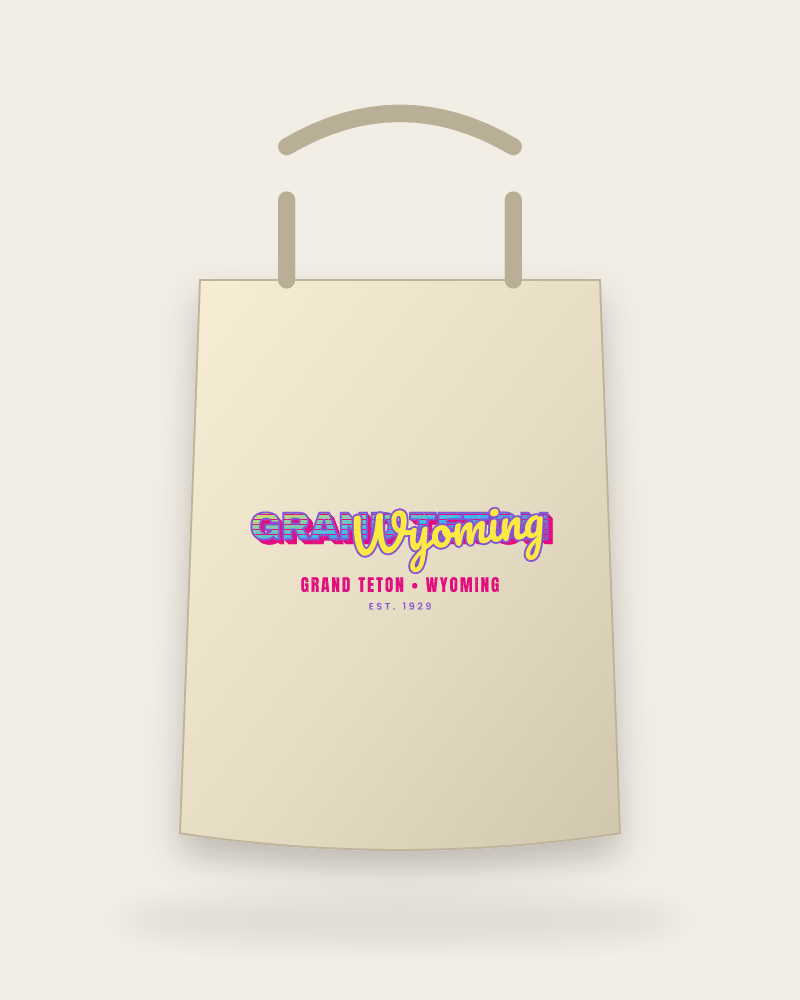 Grand Teton Music TV Canvas Tote