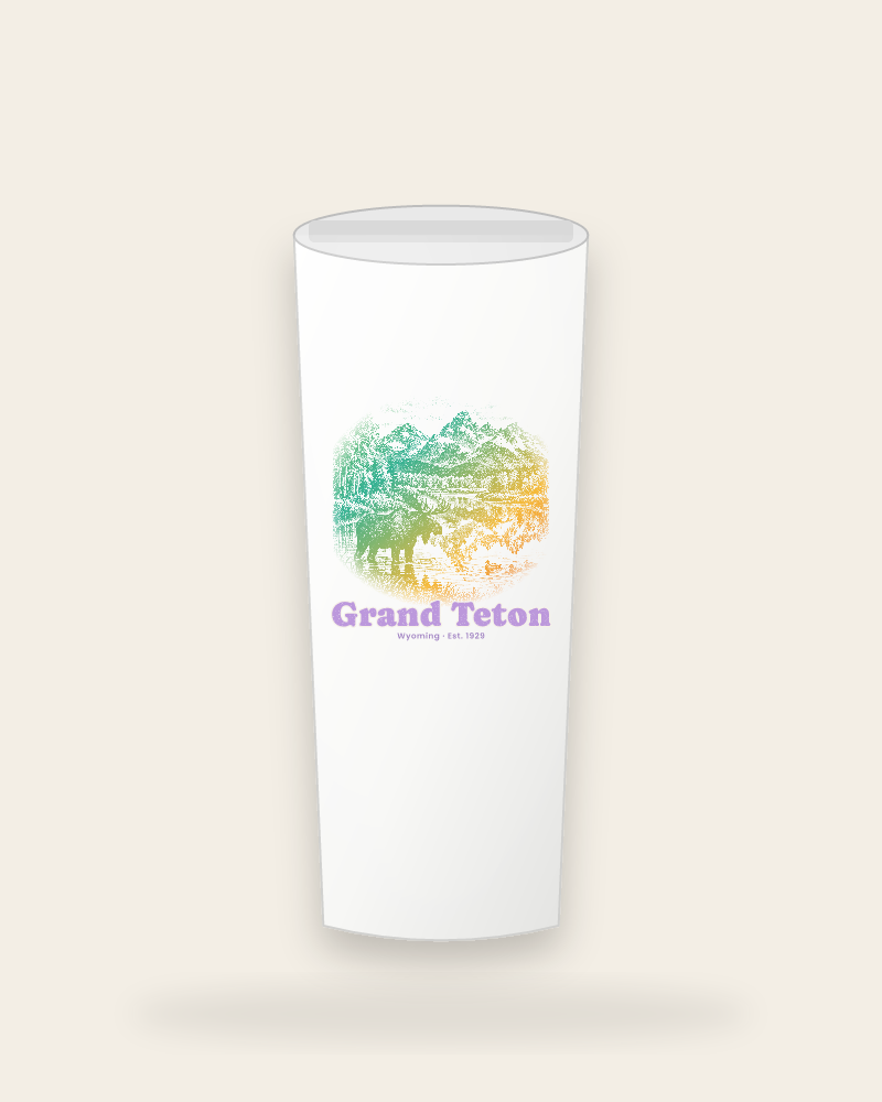 Grand Teton Oxbow Bend Moose Insulated Tumbler 20oz