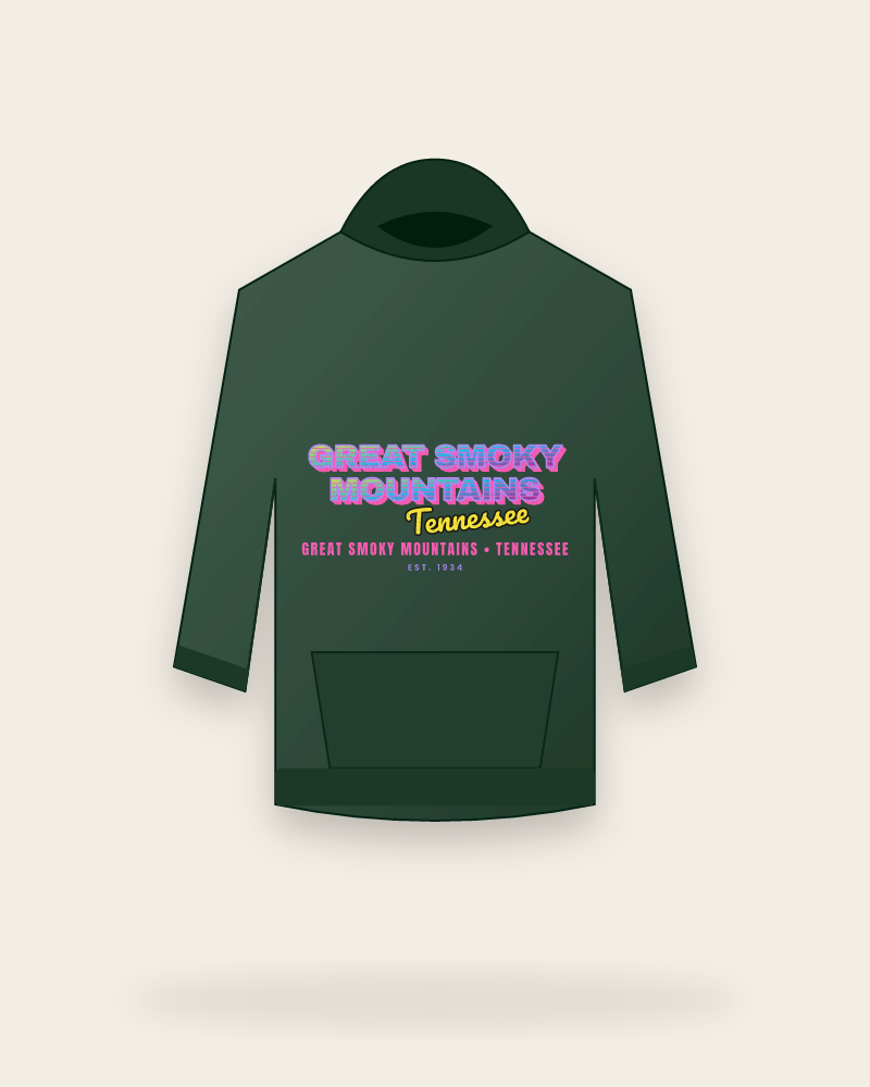 Great Smoky Mountains Music TV Hooded Sweatshirt